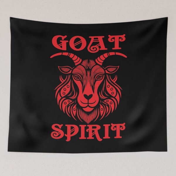 Item preview, Goats Spirit - Red 2 designed and sold by Soulemotion.