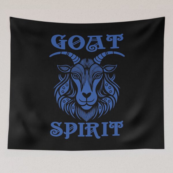 Item preview, Goats Spirit - Blue 1 designed and sold by Soulemotion.