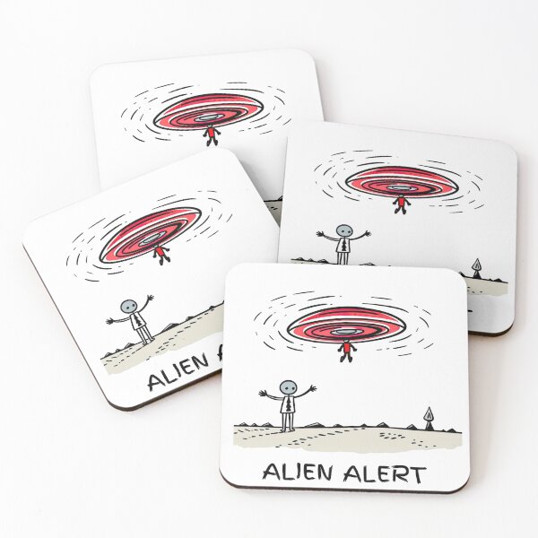 Item preview, alien alert designed and sold by normal-design.