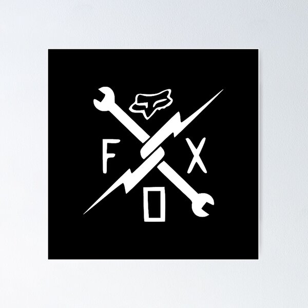 Extra Ordinary art Design of Fox Racing Logo Nongki #7 Poster
