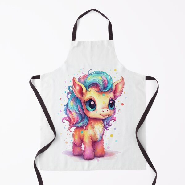 Item preview, Cute Colorful Chibi Unicorn designed and sold by shadowalice.