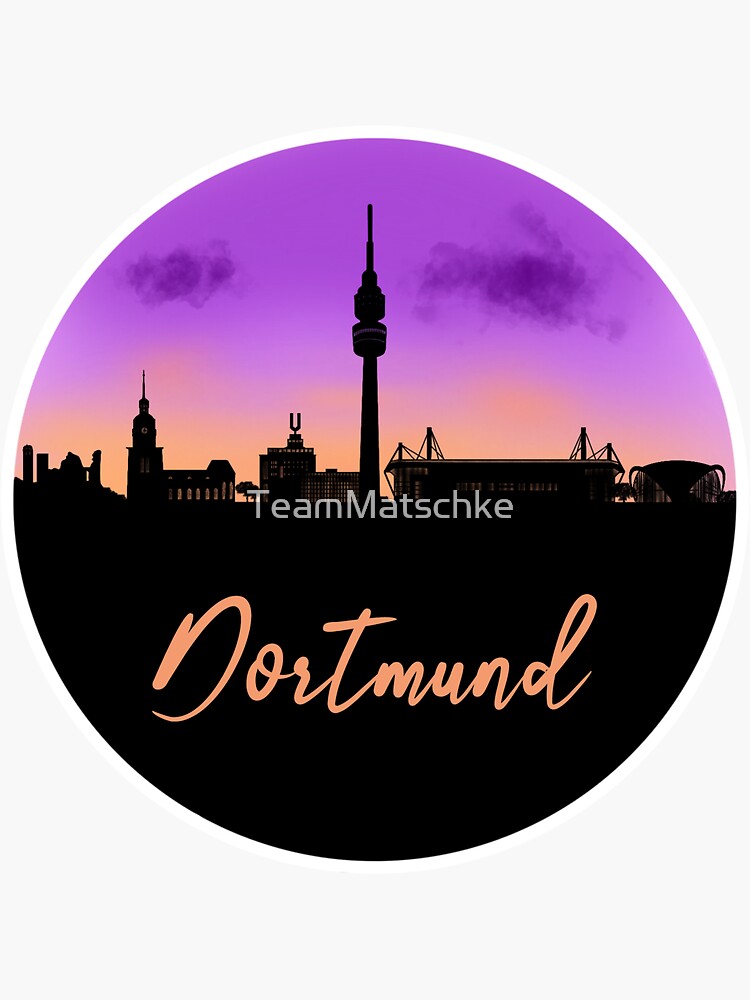 Dortmund | by Skyline Redbubble TeamMatschke (Fineline)\