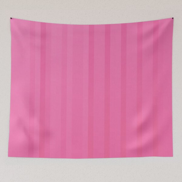 Item preview, The Soft Pink Truth // Raspberry Geometric Stripes Pattern 1980s 8bit Pixel Art designed and sold by mixedpixels.