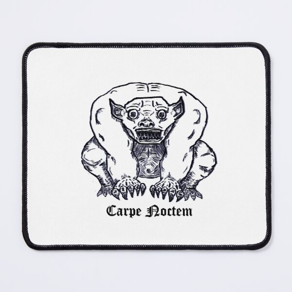 Item preview, Carpe Noctem Gargoyle designed and sold by oedauxInk.