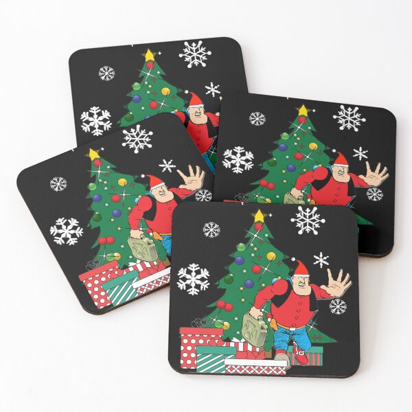 Item preview, Desperate Dan Around The Christmas Tree designed and sold by FashionsSnide.