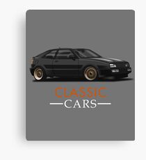 Corrado & quot; Classic Cars & quot; Canvas Print