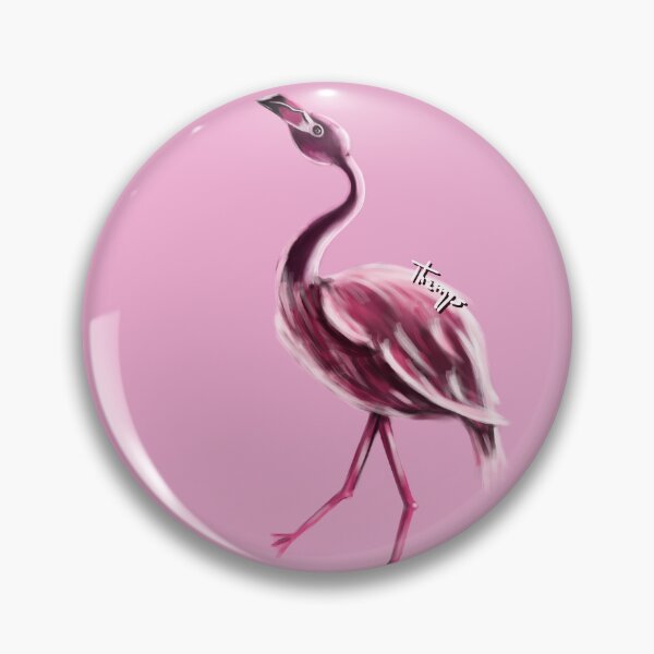 Item preview, Flamingo - pink background designed and sold by Themys24.