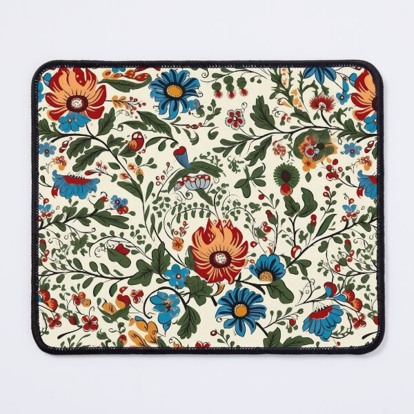 Item preview, Retro design reminiscent of traditional Austrian patterns designed and sold by Pflugart.