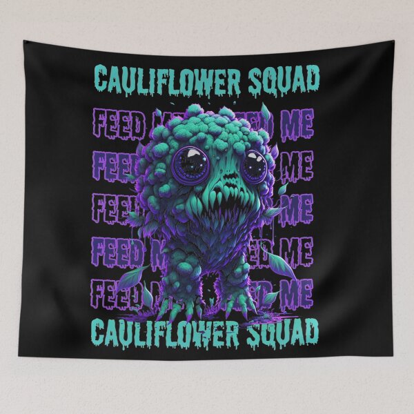 Item preview, Cauliflower Horror Squad designed and sold by YrtemmyS.