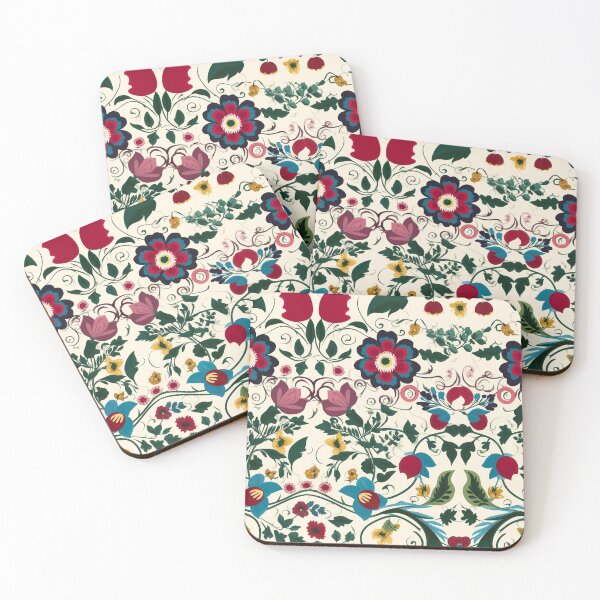 Item preview, Retro design reminiscent of traditional Austrian patterns designed and sold by Pflugart.
