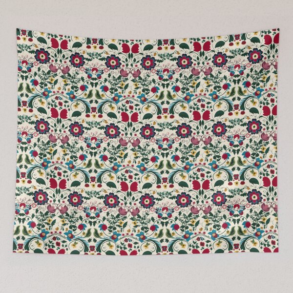 Item preview, Retro design reminiscent of traditional Austrian patterns designed and sold by Pflugart.