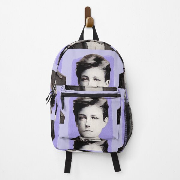 Item preview, French Poet Arthur Rimbaud - purple - illustration  designed and sold by Litstoy.