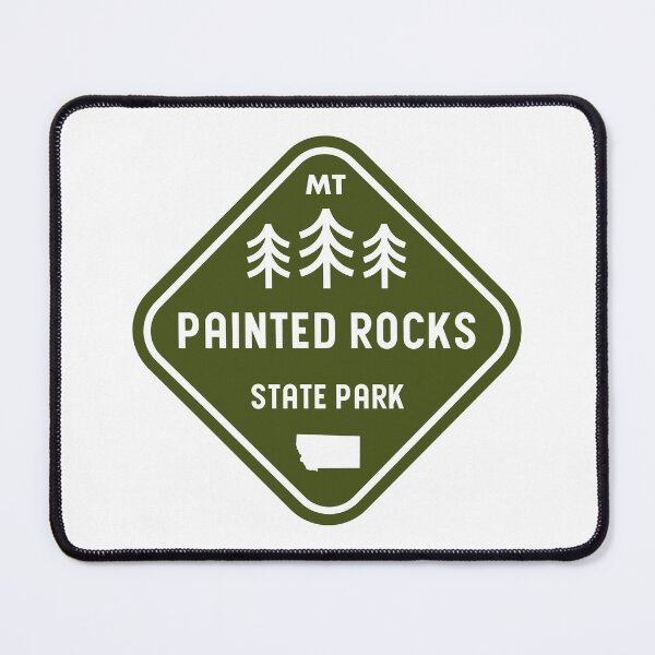 Item preview, Painted Rocks State Park Montana designed and sold by bivenart.
