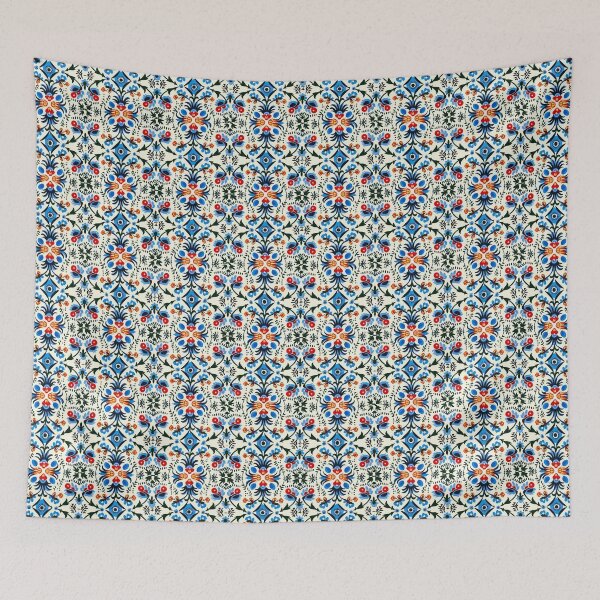 Item preview, Retro design reminiscent of traditional Austrian patterns designed and sold by Pflugart.