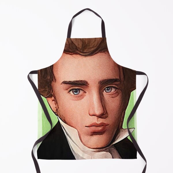 Item preview, Danish Theologian Søren Kierkegaard - mint Green - illustration  designed and sold by Litstoy.