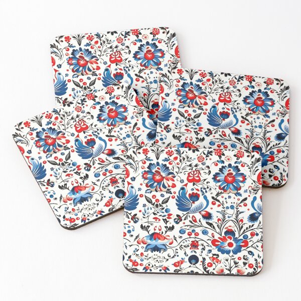 Item preview, Retro design reminiscent of traditional Austrian patterns designed and sold by Pflugart.
