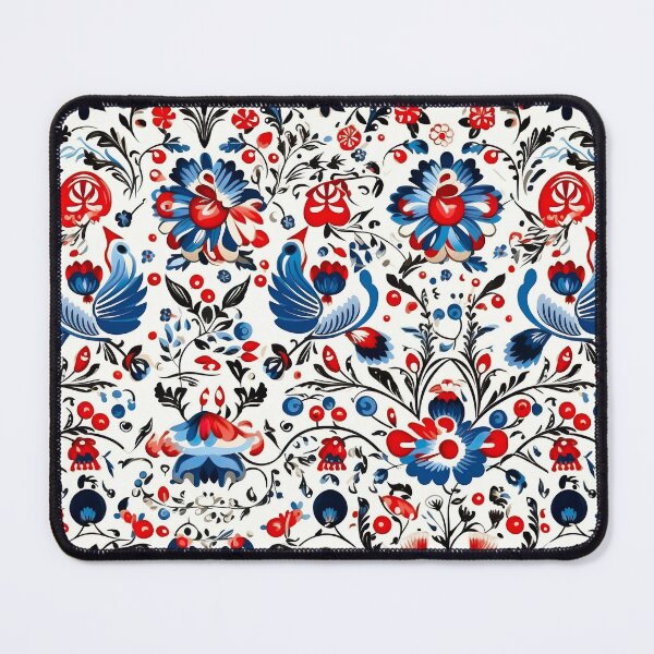 Item preview, Retro design reminiscent of traditional Austrian patterns designed and sold by Pflugart.