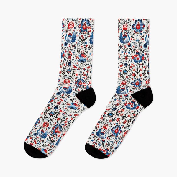 Item preview, Retro design reminiscent of traditional Austrian patterns designed and sold by Pflugart.