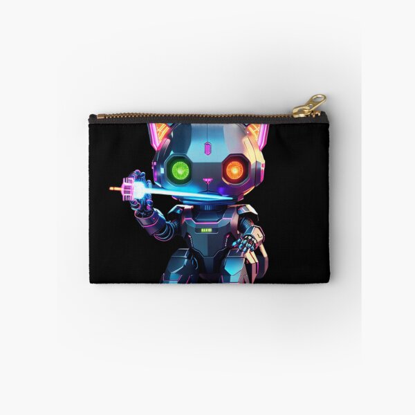 Item preview, Colorful Neon cute Robot Kitty 07 designed and sold by Coverex.