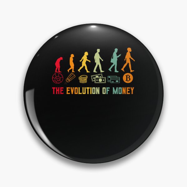 Item preview, The Evolution of Money BTC designed and sold by EagmianPheolea.
