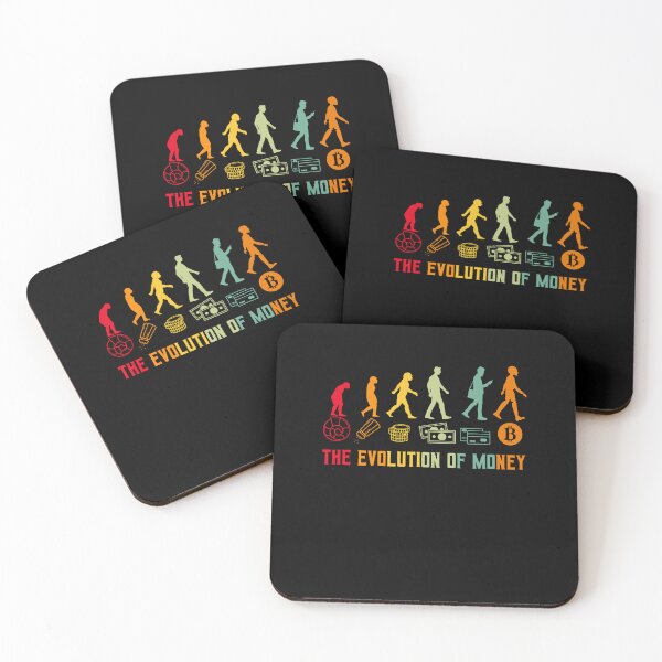 Item preview, The Evolution of Money BTC designed and sold by EagmianPheolea.