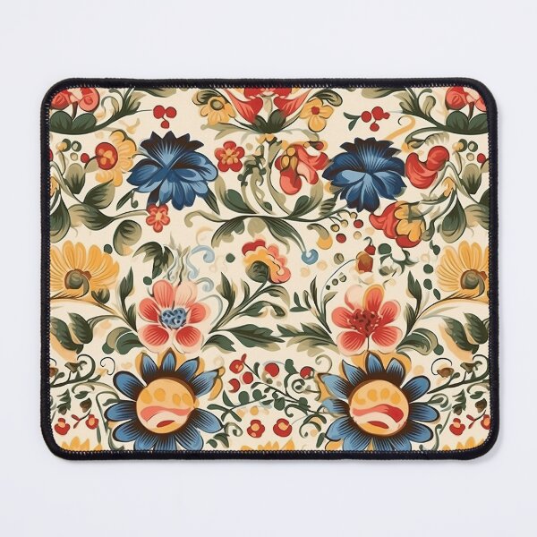 Item preview, Retro design reminiscent of traditional Austrian patterns designed and sold by Pflugart.