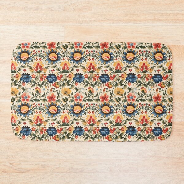 Item preview, Retro design reminiscent of traditional Austrian patterns designed and sold by Pflugart.