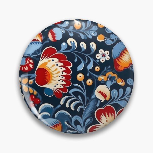 Item preview, Retro design reminiscent of traditional Austrian patterns designed and sold by Pflugart.