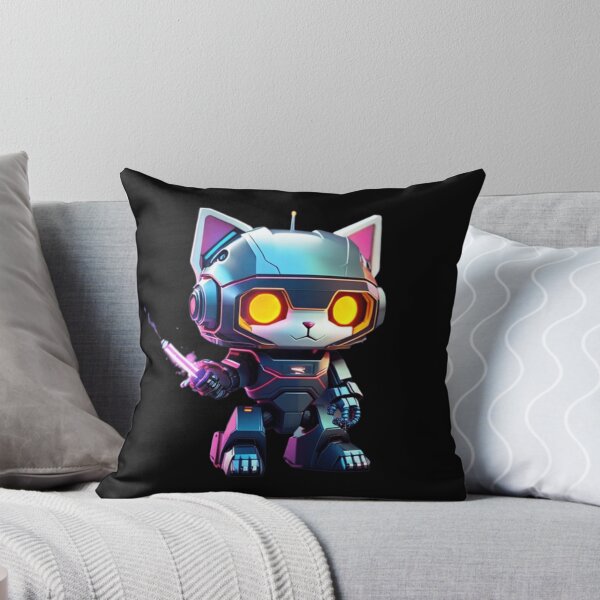Item preview, Colorful Neon cute Robot Kitty 08 designed and sold by Coverex.