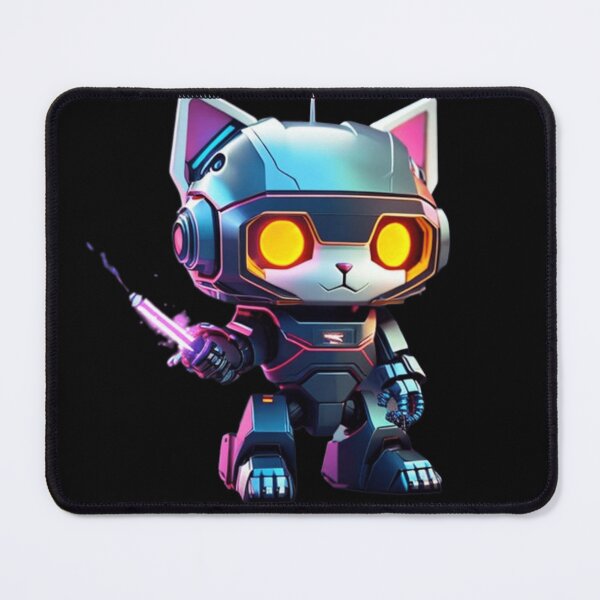 Item preview, Colorful Neon cute Robot Kitty 08 designed and sold by Coverex.
