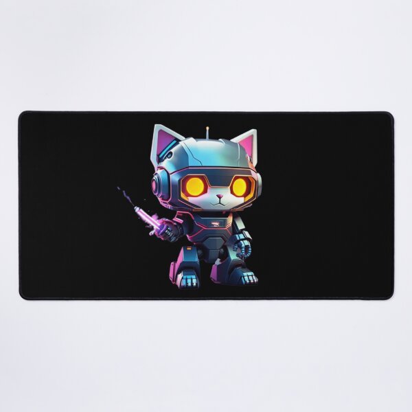 Item preview, Colorful Neon cute Robot Kitty 08 designed and sold by Coverex.