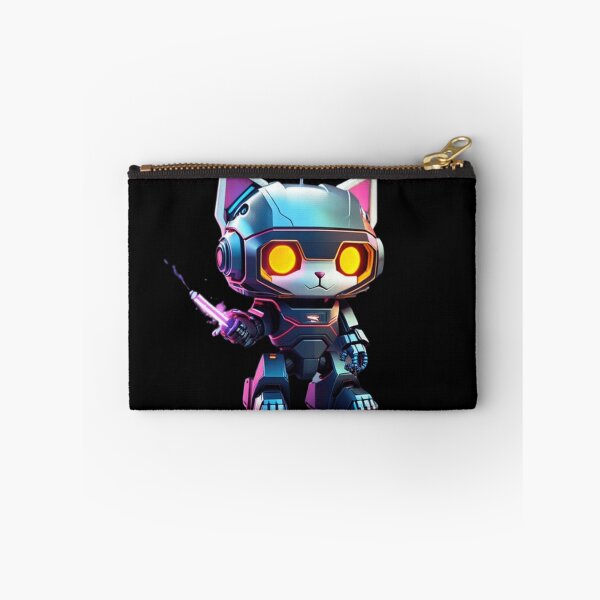 Item preview, Colorful Neon cute Robot Kitty 08 designed and sold by Coverex.