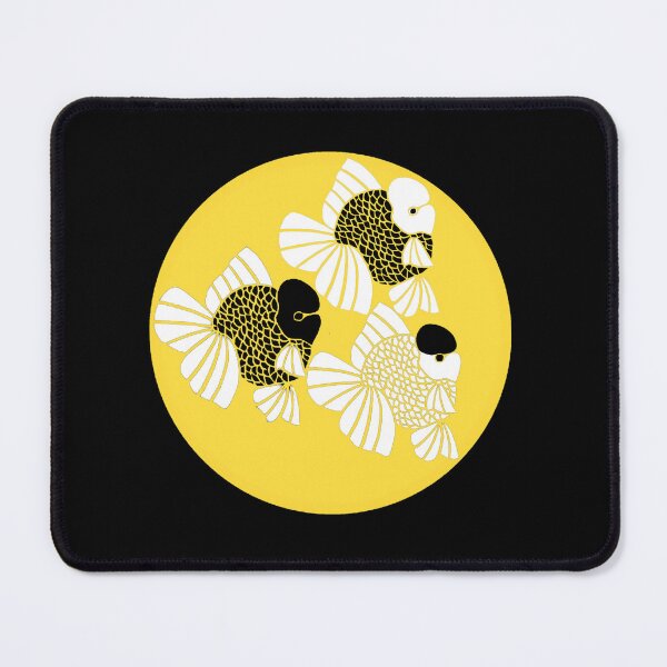 Item preview, Black and White Oranda Goldfish 72023B designed and sold by Nosnah.