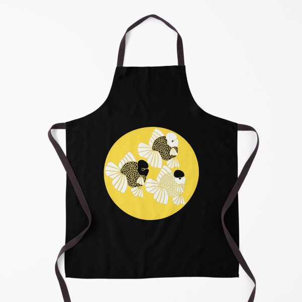 Item preview, Black and White Oranda Goldfish 72023B designed and sold by Nosnah.