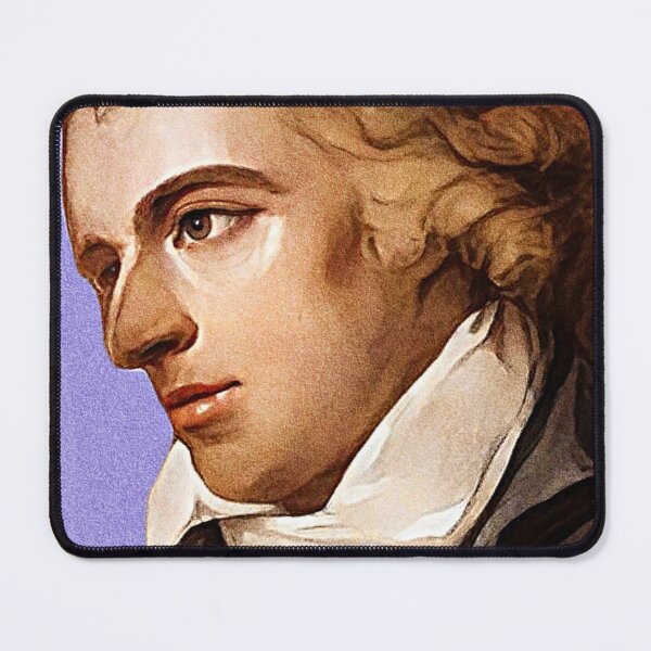 Item preview, German Playwright Friedrich Schiller - purple - illustration  designed and sold by Litstoy.