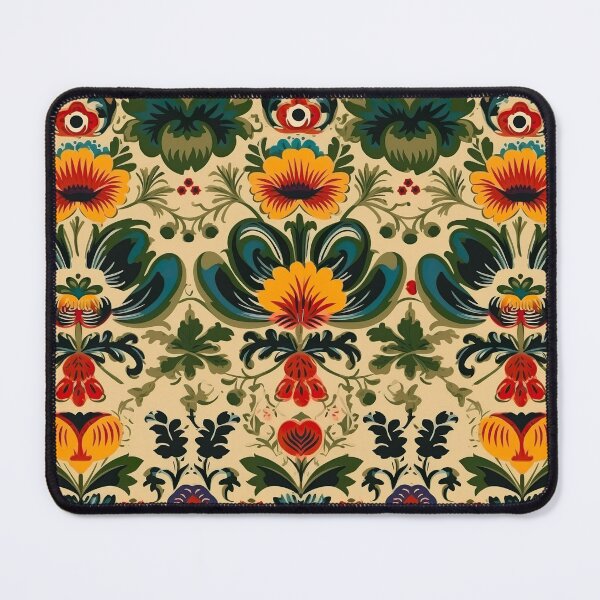 Item preview, Retro design reminiscent of traditional Austrian patterns designed and sold by Pflugart.