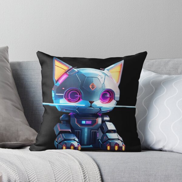 Item preview, Colorful Neon cute Robot Kitty 05 designed and sold by Coverex.