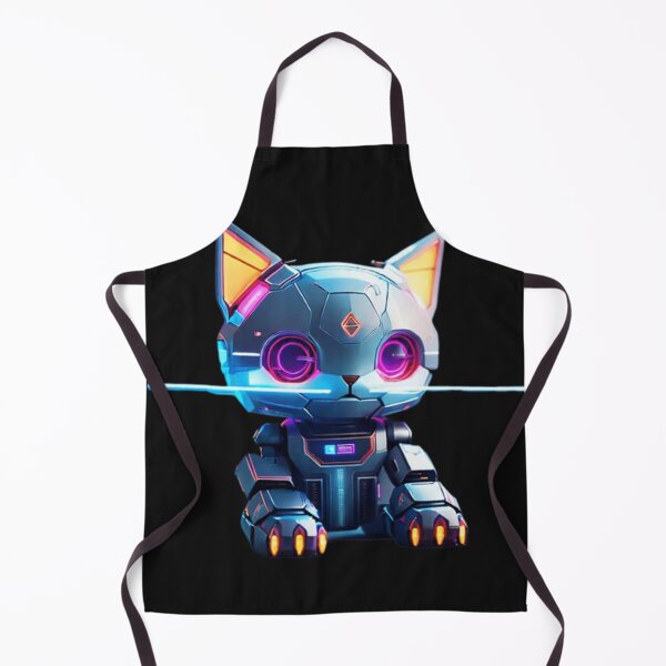 Item preview, Colorful Neon cute Robot Kitty 05 designed and sold by Coverex.
