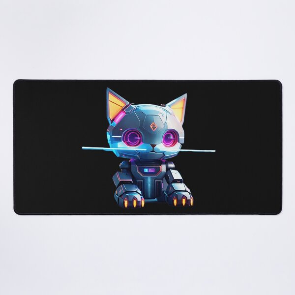 Item preview, Colorful Neon cute Robot Kitty 05 designed and sold by Coverex.