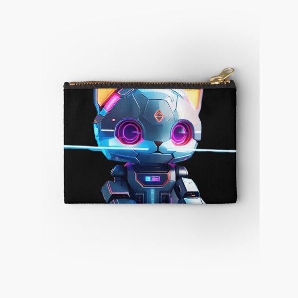 Item preview, Colorful Neon cute Robot Kitty 05 designed and sold by Coverex.