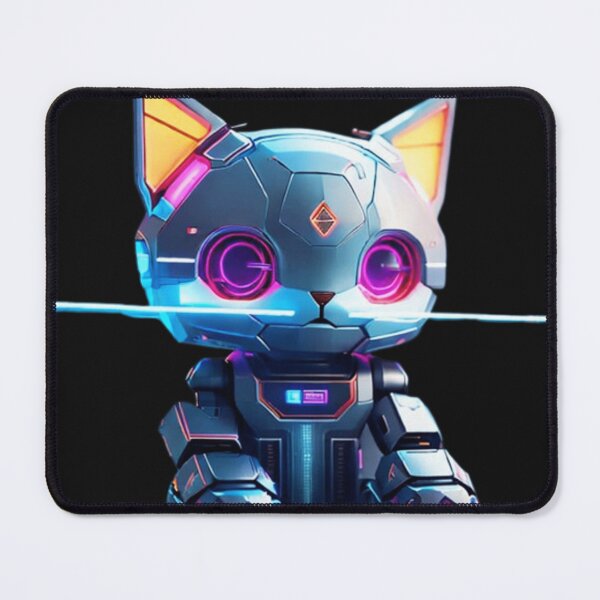 Item preview, Colorful Neon cute Robot Kitty 05 designed and sold by Coverex.