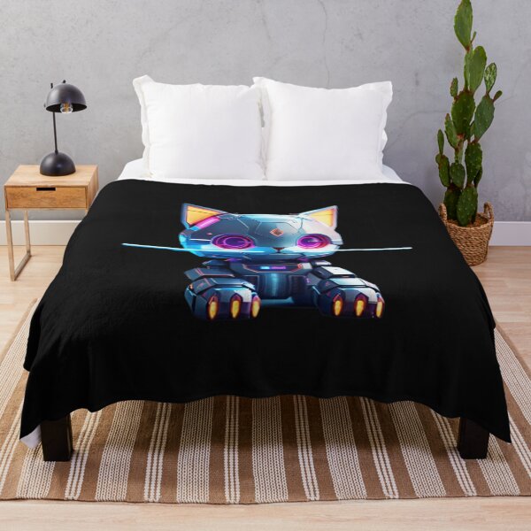 Item preview, Colorful Neon cute Robot Kitty 05 designed and sold by Coverex.