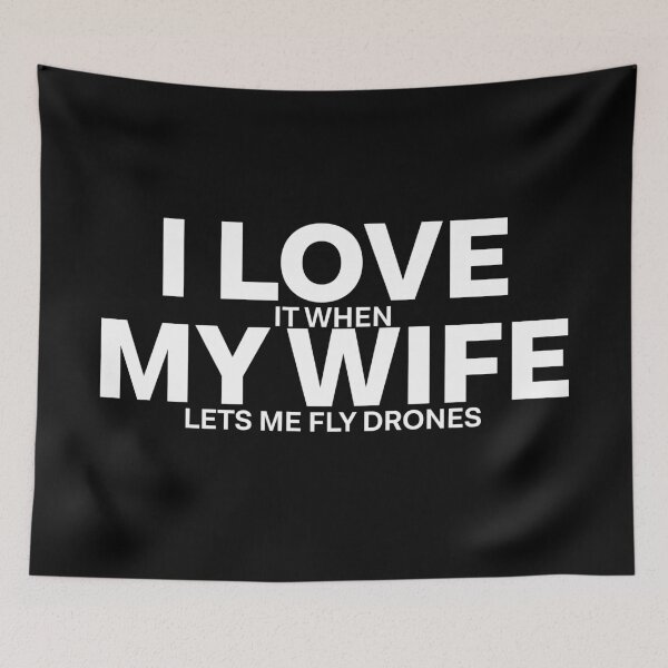 Item preview, I Love My Wife designed and sold by teesaurus.
