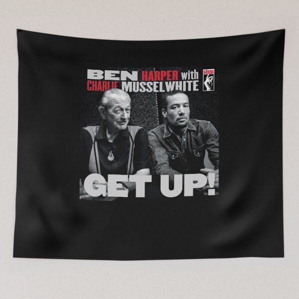 Item preview, Bén Music Hárpér Get Up Album Cover designed and sold by ChicArtSlow.