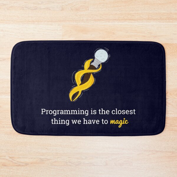 Item preview, Programming is the closest thing we have to magic designed and sold by Code  Monkeys.