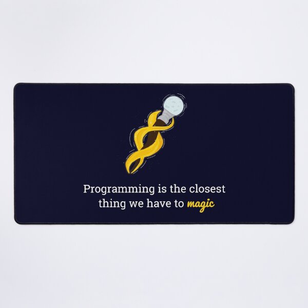 Item preview, Programming is the closest thing we have to magic designed and sold by Code  Monkeys.
