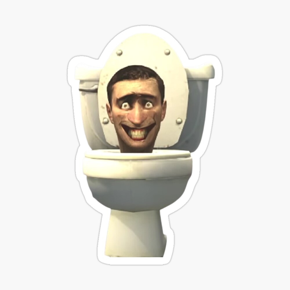 skibidi toilet meme | Sticker