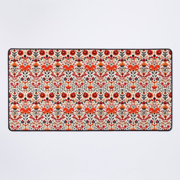 Item preview, Retro design reminiscent of traditional Austrian patterns designed and sold by Pflugart.