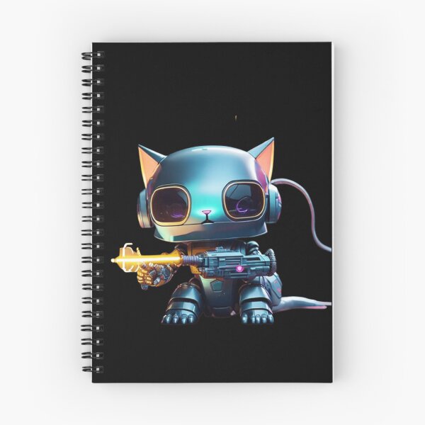 Item preview, Copy of Colorful Neon cute Robot Kitty 09 designed and sold by Coverex.