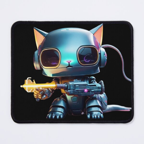 Item preview, Copy of Colorful Neon cute Robot Kitty 09 designed and sold by Coverex.